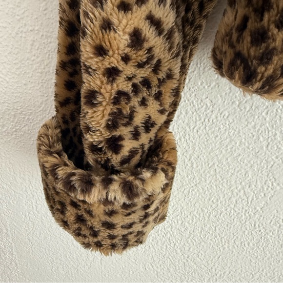 Vintage J. Percy Marvin Richards Leopard Faux Fur Jacket Women’s XS Glam Retro - Picture 3 of 10